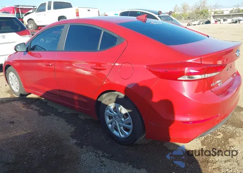 2017 Hyundai Elantra Se из США, поврежденный, VIN 5NPD74LF7HH092419